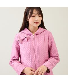 Rose Tiara / ローズティアラ その他アウター | 【M-StyleLuxe監修】【リボンクリップ付】キルティングリボンコート