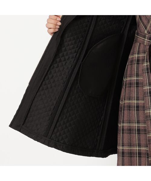 Rose Tiara / ローズティアラ その他アウター | 【M-StyleLuxe監修】【リボンクリップ付】キルティングリボンコート | 詳細17