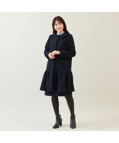 Rose Tiara / ローズティアラ その他アウター | 【コサージュ付】フレア切替コート