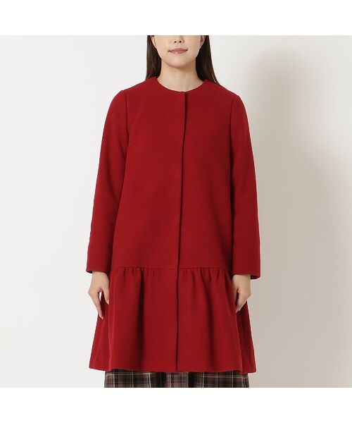 Rose Tiara / ローズティアラ その他アウター | 【コサージュ付】フレア切替コート | 詳細17