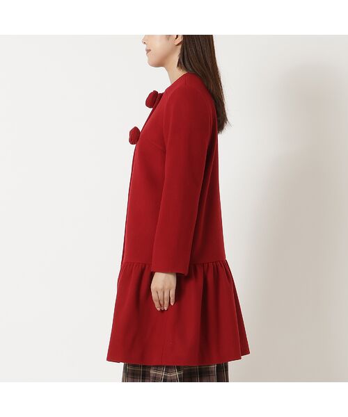 Rose Tiara / ローズティアラ その他アウター | 【コサージュ付】フレア切替コート | 詳細6