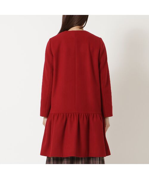 Rose Tiara / ローズティアラ その他アウター | 【コサージュ付】フレア切替コート | 詳細7