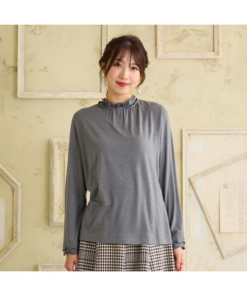 Rose Tiara / ローズティアラ カットソー | 【大人気アイテム】【吸湿発熱】ラグウォームカットソー | 詳細2