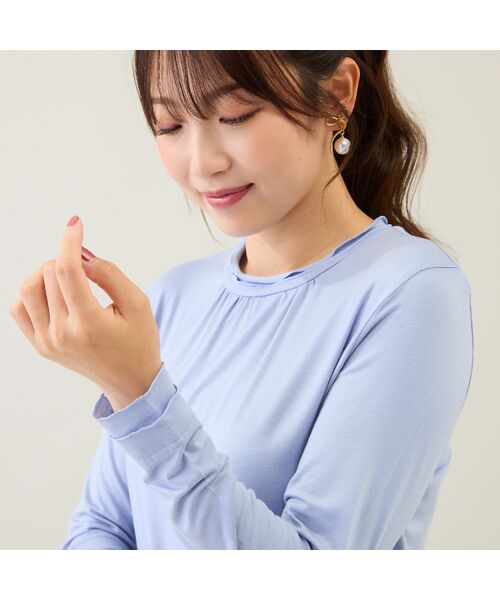 Rose Tiara / ローズティアラ カットソー | 【大人気アイテム】【吸湿発熱】ラグウォームカットソー | 詳細8