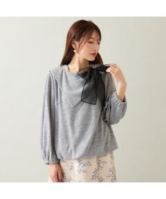 Rose Tiara / ローズティアラ カットソー | ビッグカラーリボンカットソー