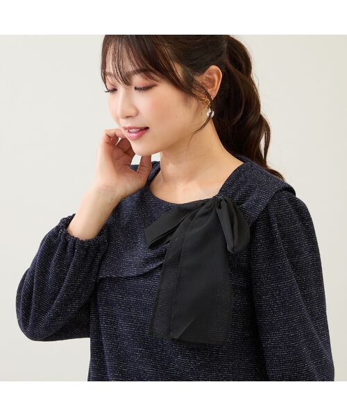 Rose Tiara / ローズティアラ カットソー | ビッグカラーリボンカットソー | 詳細6