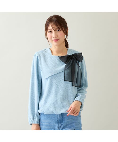 Rose Tiara / ローズティアラ カットソー | ビッグカラーリボンカットソー | 詳細7