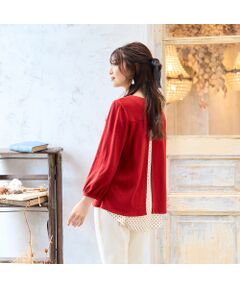 Rose Tiara / ローズティアラ カットソー | バック切替カットソー