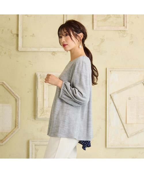 Rose Tiara / ローズティアラ カットソー | バック切替カットソー | 詳細2