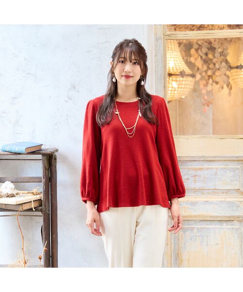 Rose Tiara / ローズティアラ カットソー | バック切替カットソー | 詳細5