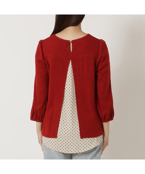 Rose Tiara / ローズティアラ カットソー | バック切替カットソー | 詳細10