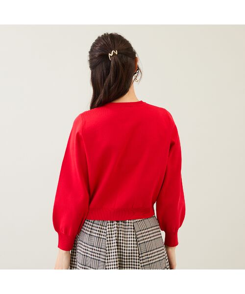 Rose Tiara / ローズティアラ ニット・セーター | リボンニットカーディガン | 詳細7