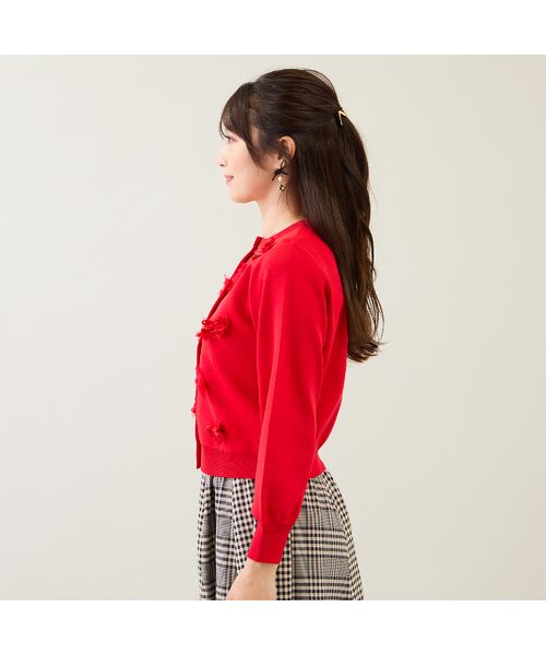 Rose Tiara / ローズティアラ ニット・セーター | リボンニットカーディガン | 詳細10