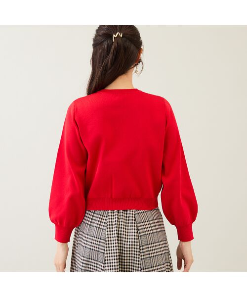 Rose Tiara / ローズティアラ ニット・セーター | リボンニットカーディガン | 詳細11