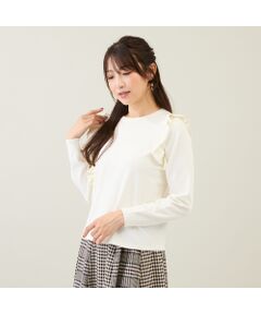 Rose Tiara / ローズティアラ ニット・セーター | フリルニットプルオーバー