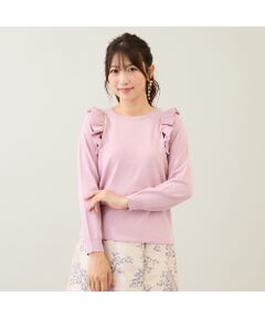 Rose Tiara / ローズティアラ ニット・セーター | フリルニットプルオーバー