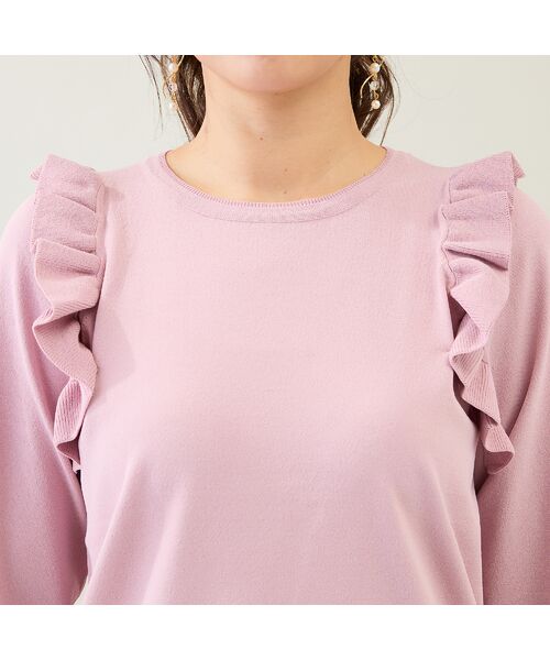 Rose Tiara / ローズティアラ ニット・セーター | フリルニットプルオーバー | 詳細6