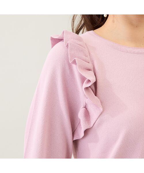 Rose Tiara / ローズティアラ ニット・セーター | フリルニットプルオーバー | 詳細7