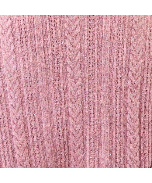 Rose Tiara / ローズティアラ ニット・セーター | フリルラメニットプルオーバー | 詳細14