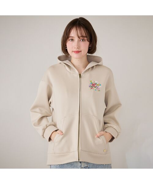 Rose Tiara / ローズティアラ パーカー | 【22fabric】シークレットガーデン/ パーカー | 詳細1