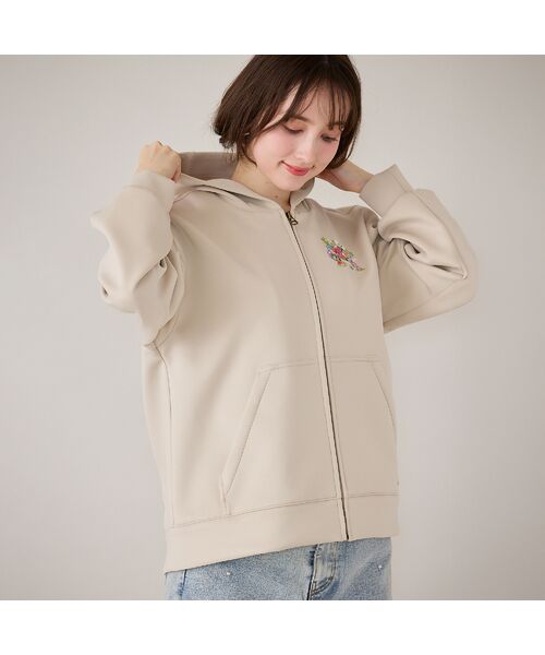 Rose Tiara / ローズティアラ パーカー | 【22fabric】シークレットガーデン/ パーカー | 詳細2