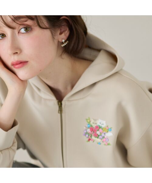 Rose Tiara / ローズティアラ パーカー | 【22fabric】シークレットガーデン/ パーカー | 詳細6