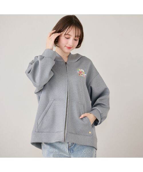 Rose Tiara / ローズティアラ パーカー | 【22fabric】シークレットガーデン/ パーカー | 詳細9