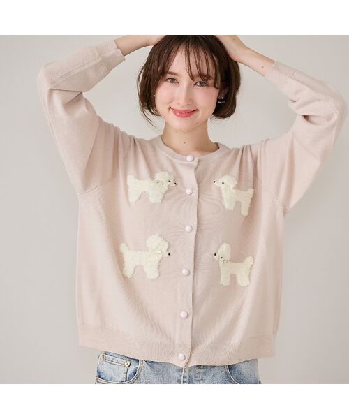 Rose Tiara / ローズティアラ ニット・セーター | プードルニットカーディガン | 詳細1