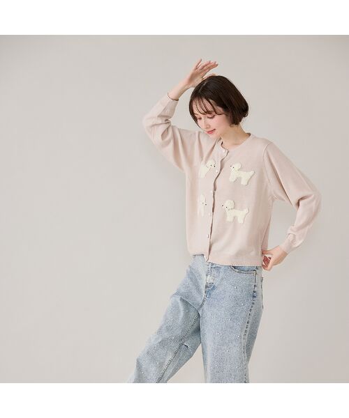 Rose Tiara / ローズティアラ ニット・セーター | プードルニットカーディガン | 詳細3