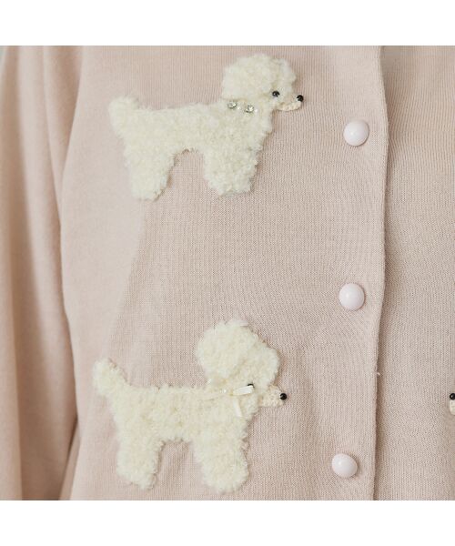 Rose Tiara / ローズティアラ ニット・セーター | プードルニットカーディガン | 詳細5
