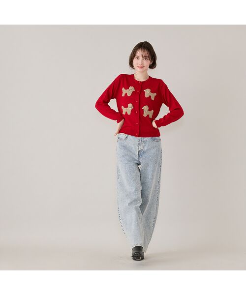 Rose Tiara / ローズティアラ ニット・セーター | プードルニットカーディガン | 詳細9