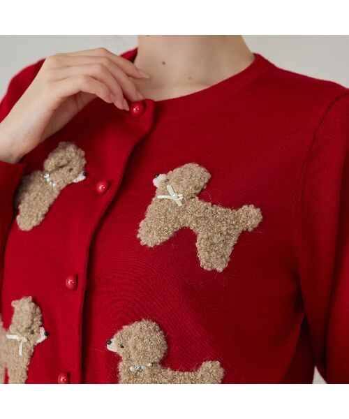 Rose Tiara / ローズティアラ ニット・セーター | プードルニットカーディガン | 詳細12