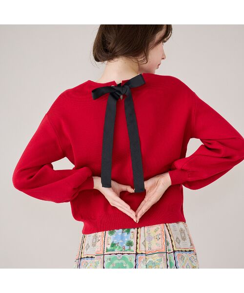 Rose Tiara / ローズティアラ ニット・セーター | 【22fabric】ハンカチコレクター/ ニット | 詳細13