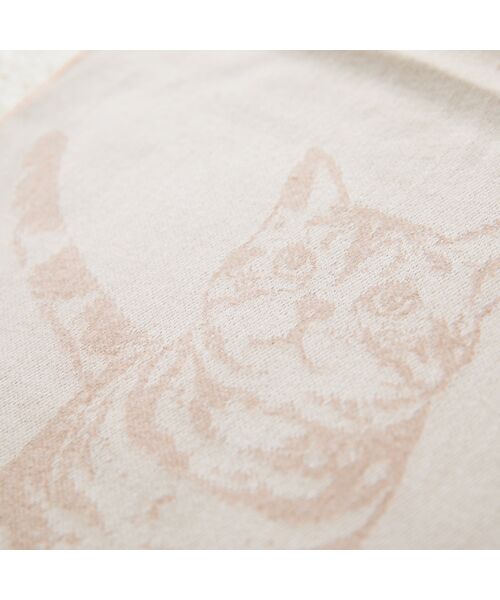 Rose Tiara / ローズティアラ マフラー・ショール・スヌード・ストール | 【日本製/発熱/保温/静電防止 】ねこマフラー | 詳細1