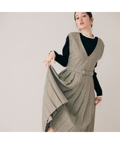 Rose Tiara / ローズティアラ ミニ丈・ひざ丈ワンピース | トラッド風プリーツワンピース