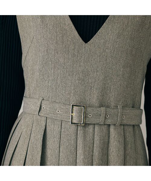 Rose Tiara / ローズティアラ ミニ丈・ひざ丈ワンピース | トラッド風プリーツワンピース | 詳細4