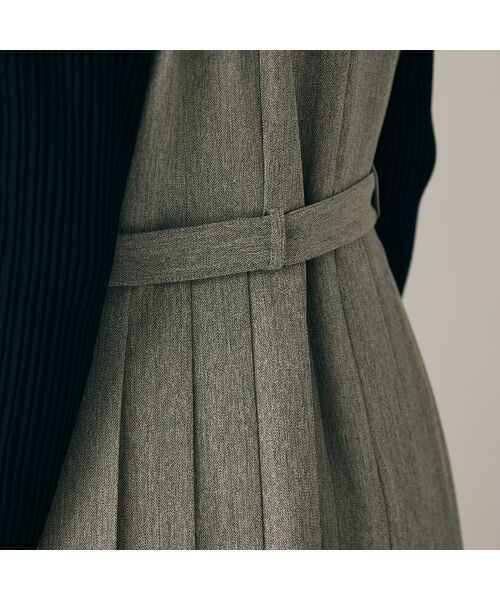 Rose Tiara / ローズティアラ ミニ丈・ひざ丈ワンピース | トラッド風プリーツワンピース | 詳細5