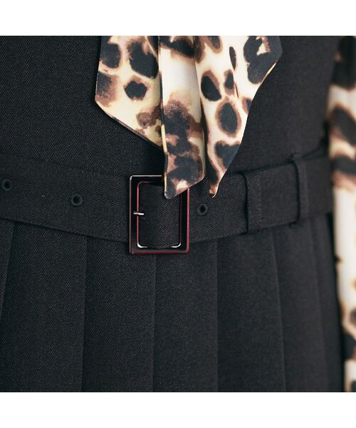 Rose Tiara / ローズティアラ ミニ丈・ひざ丈ワンピース | トラッド風プリーツワンピース | 詳細10