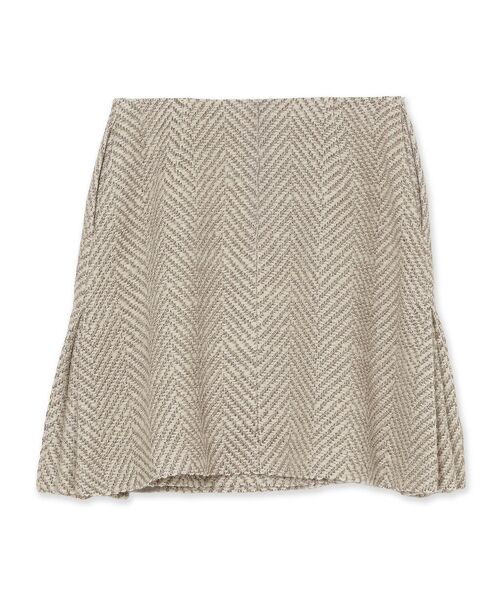 Rose Tiara / ローズティアラ ミニ・ひざ丈スカート | MIXカラーミニスカート/ヘリンボン | 詳細7