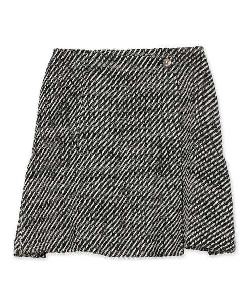 Rose Tiara / ローズティアラ ミニ・ひざ丈スカート | MIXカラーミニスカート/綾目 | 詳細7