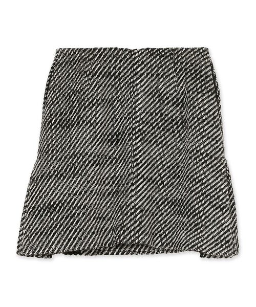 Rose Tiara / ローズティアラ ミニ・ひざ丈スカート | MIXカラーミニスカート/綾目 | 詳細8