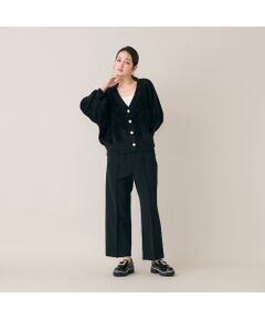 Rose Tiara / ローズティアラ その他パンツ | ウォームストレッチワイドパンツ/Black