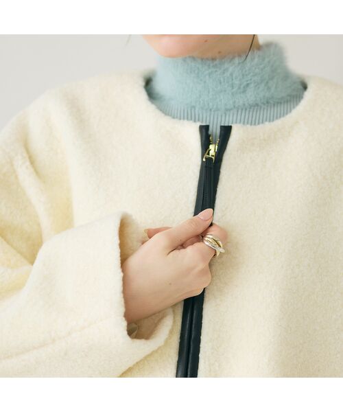 Rose Tiara / ローズティアラ その他アウター | ボアロングコート | 詳細4