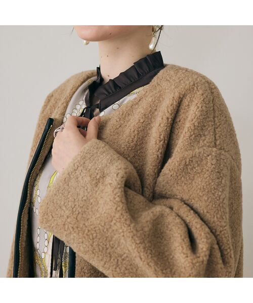 Rose Tiara / ローズティアラ その他アウター | ボアロングコート | 詳細8