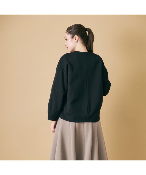 Rose Tiara / ローズティアラ ノーカラージャケット | コクーンシルエットジャケット | 詳細9