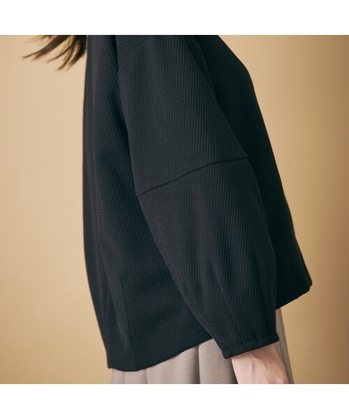 Rose Tiara / ローズティアラ ノーカラージャケット | コクーンシルエットジャケット | 詳細11