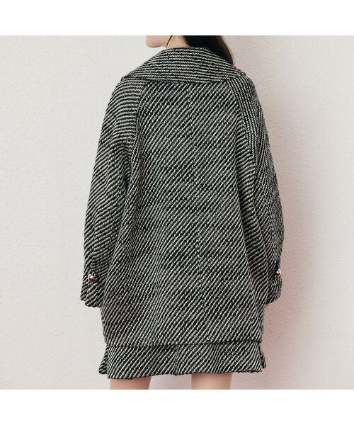 Rose Tiara / ローズティアラ ピーコート | オーバーダブルコート/綾目 | 詳細3