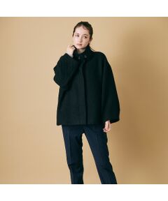 Rose Tiara / ローズティアラ その他アウター | スタンドカラーコクーンシルエットジャケット