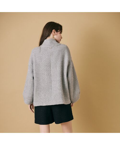 Rose Tiara / ローズティアラ その他アウター | スタンドカラーコクーンシルエットジャケット | 詳細3