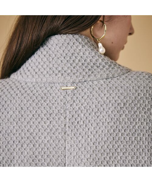 Rose Tiara / ローズティアラ その他アウター | スタンドカラーコクーンシルエットジャケット | 詳細4